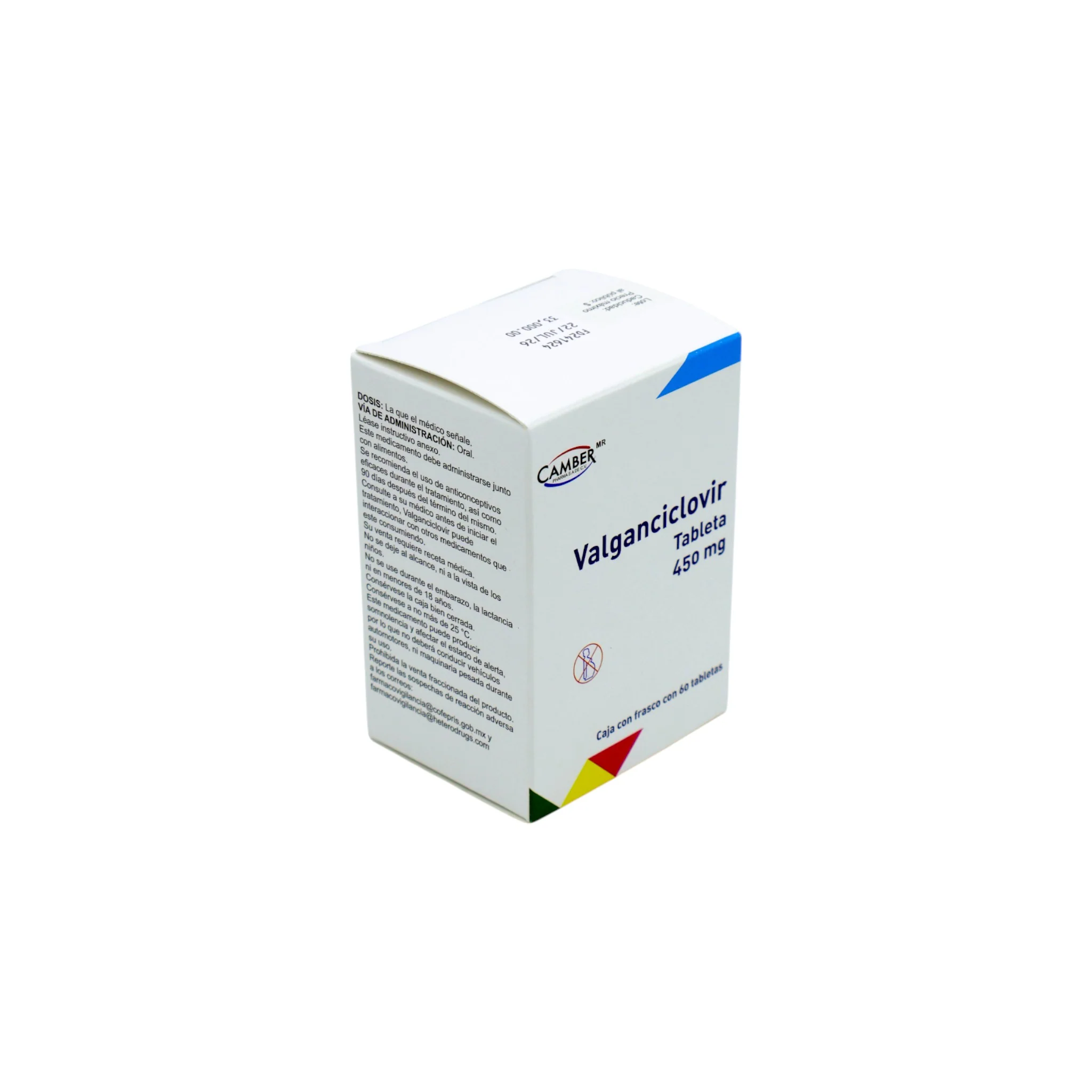 Valganciclovir 450 Mg, 60 Tabletas - Image 2