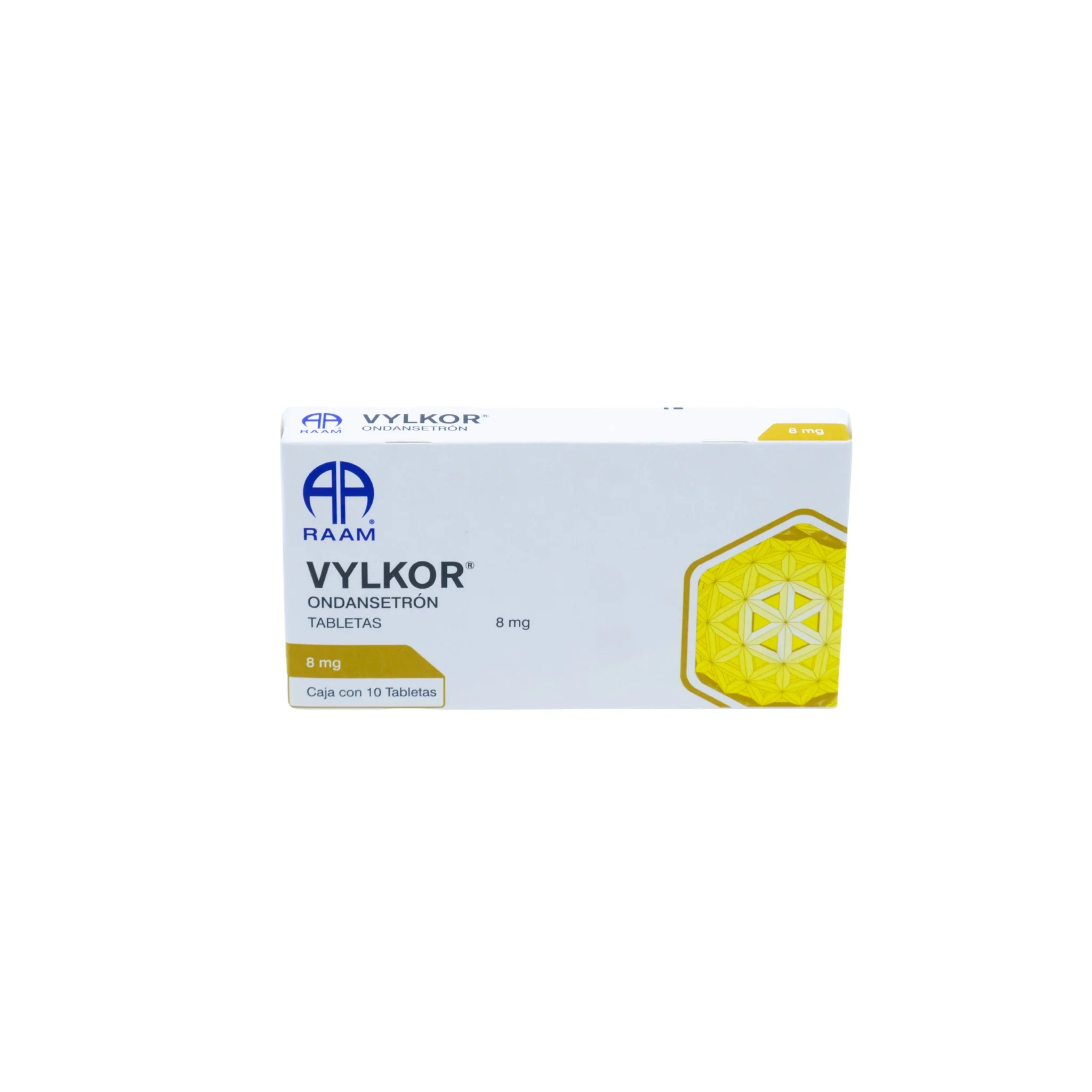 Vylkor Ondansetrón 8 mg, Caja con 10 tabletas - Image 3