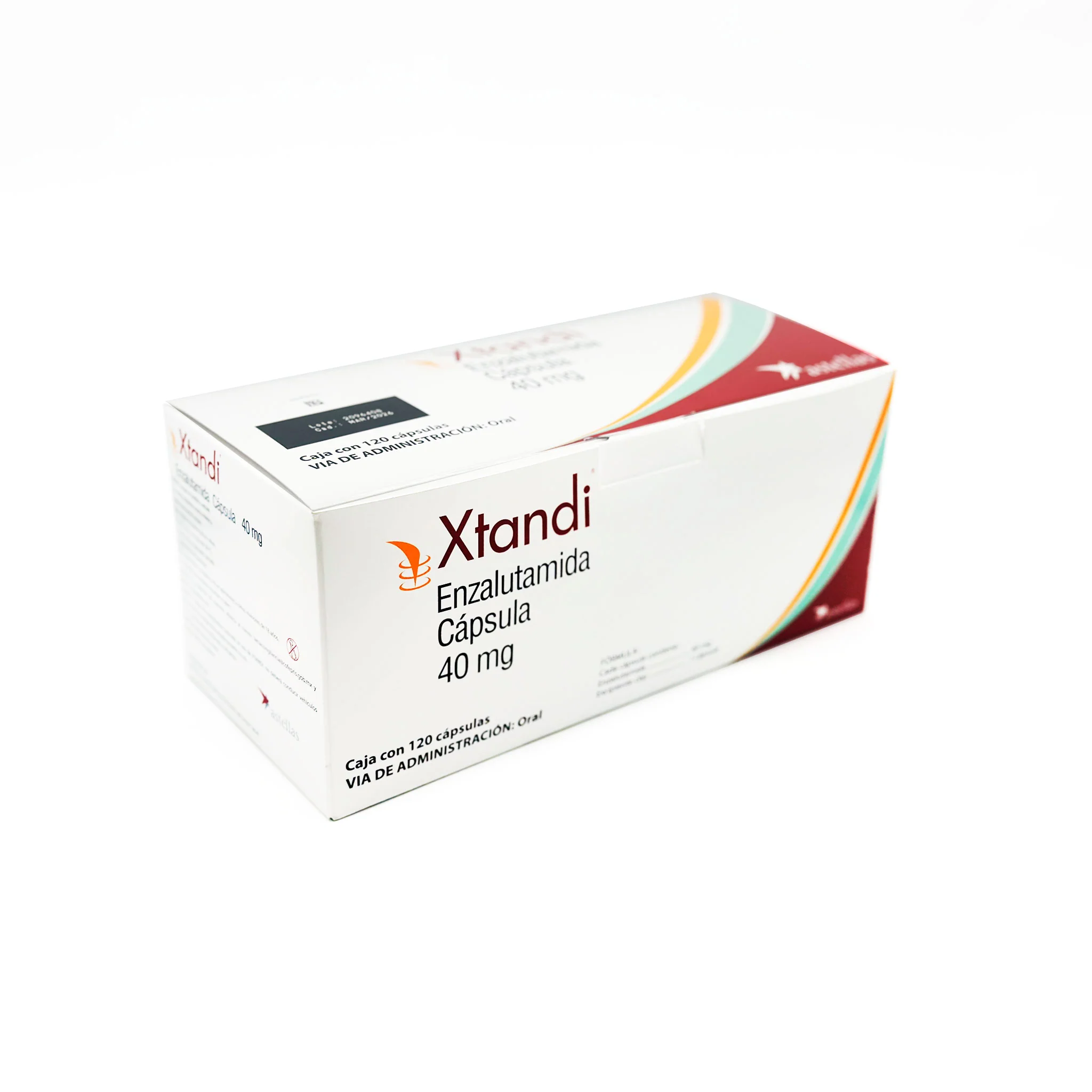 Xtandi 40 mg 120 cápsulas Enzalutamida - Image 2