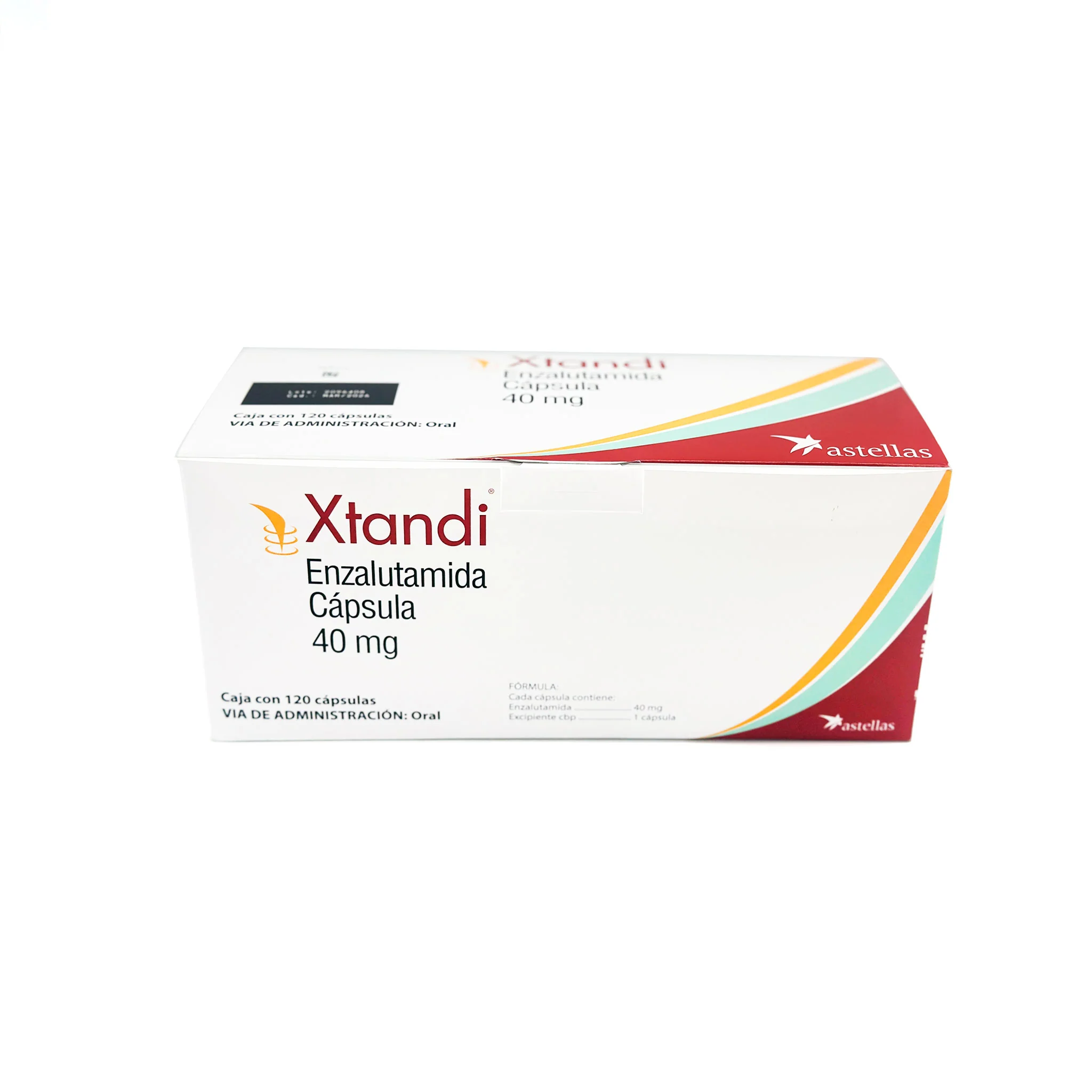 Xtandi 40 mg 120 cápsulas Enzalutamida - Image 3