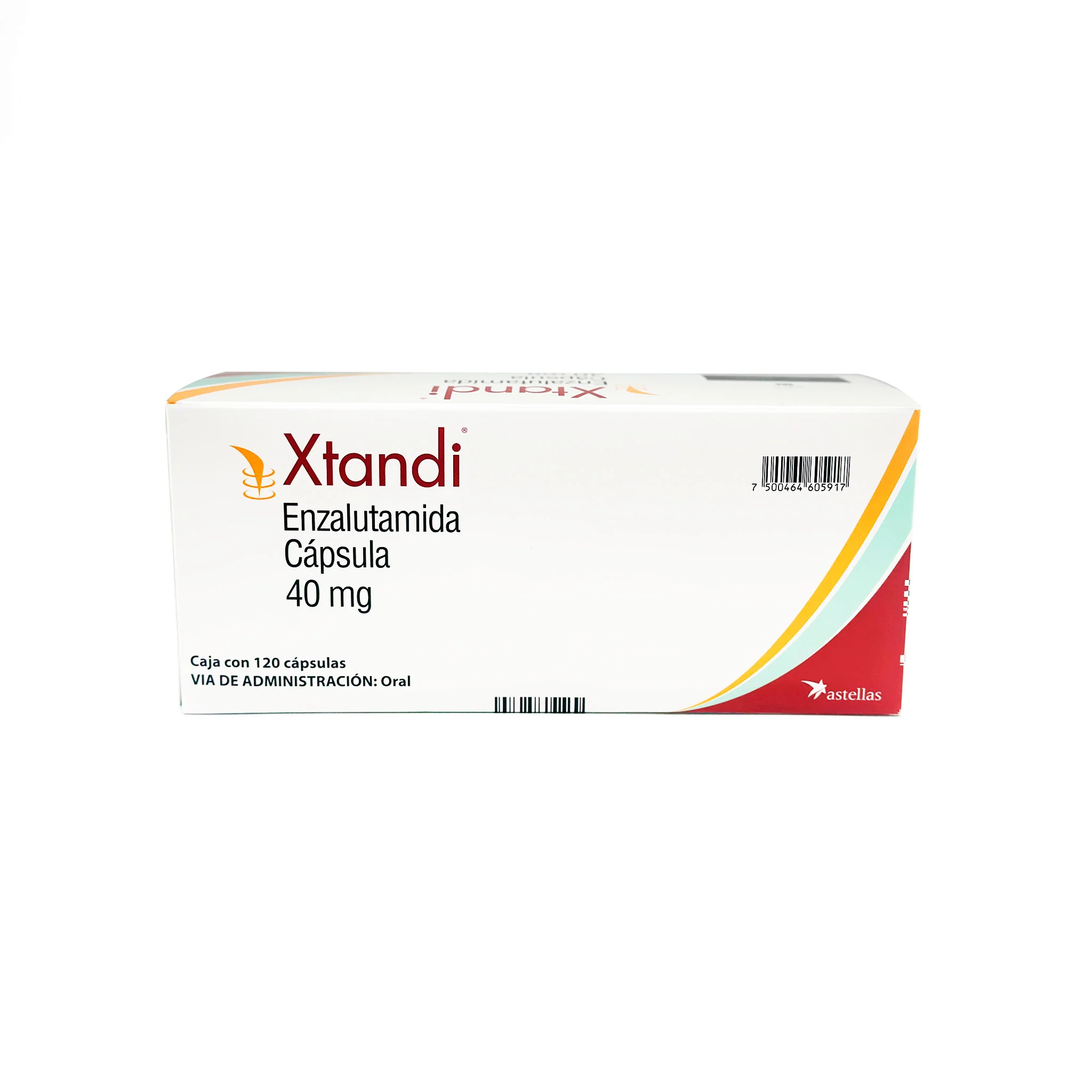 Xtandi 40 mg 120 cápsulas Enzalutamida - Image 4