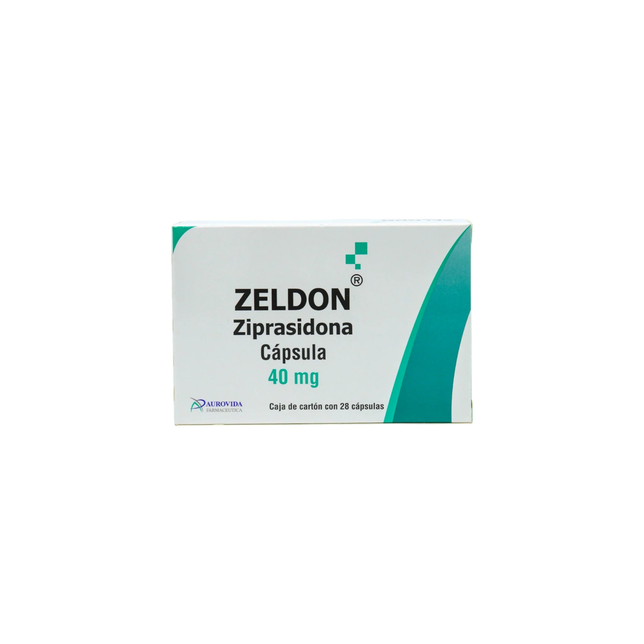 Zeldon Ziprasidona 40 mg, 28 Cápsulas