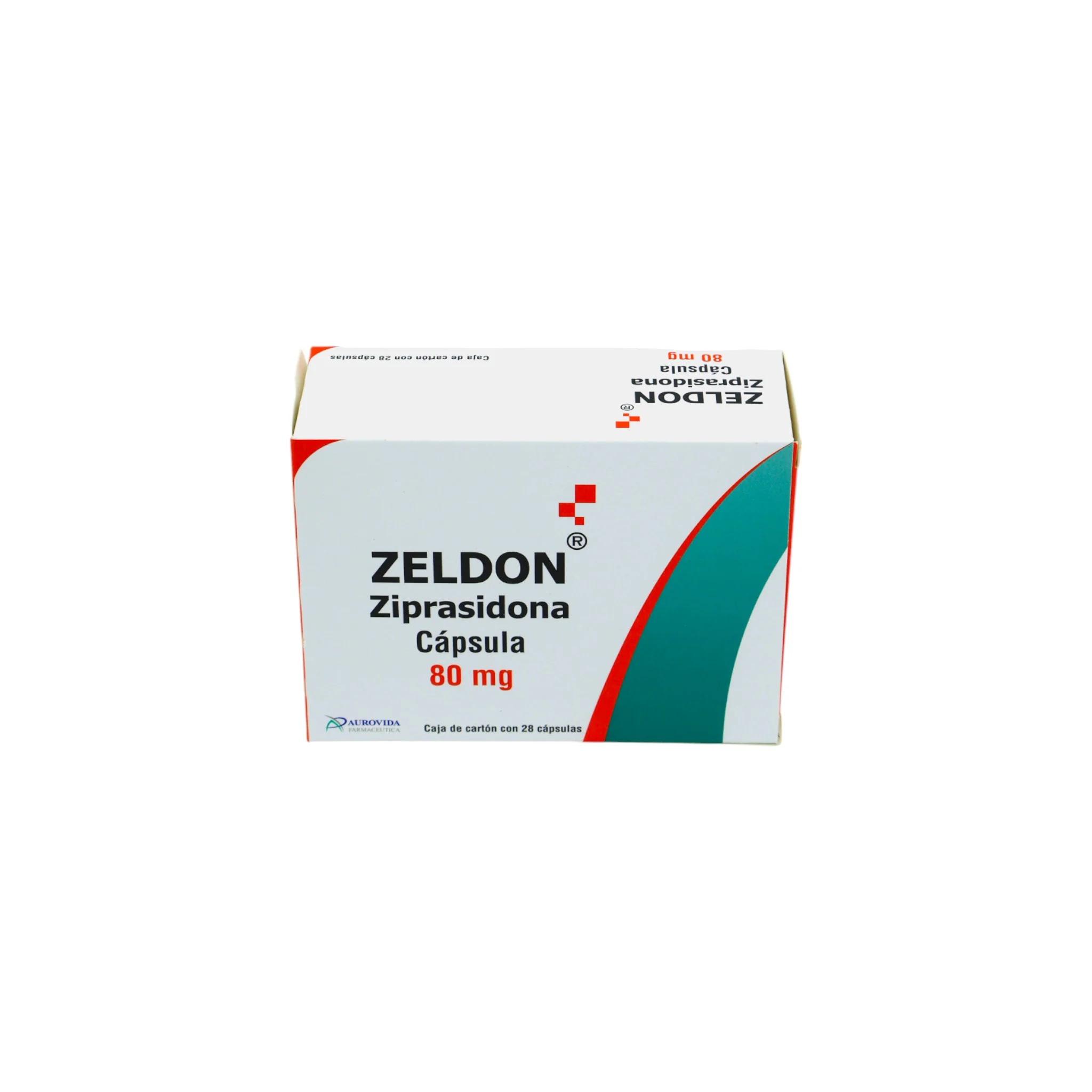 Zeldon Ziprasidona 80 mg, 28 Cápsulas - Image 3